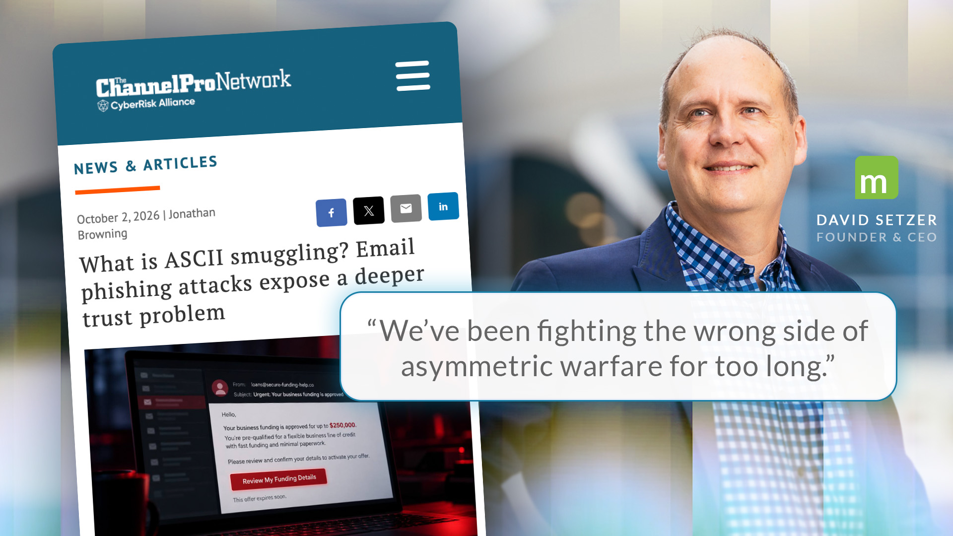ASCII Smuggling Exposes a Deeper Email Trust Problem